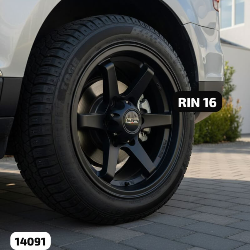AROS 16X8 RIMAX MAGNESIO 139.7X6 BLACK MACHINE A16.241