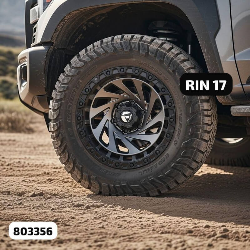 AROS 17X9 RW MAGNESIO 139.7X6 GUN METAL/SMATE BLACK 803.356