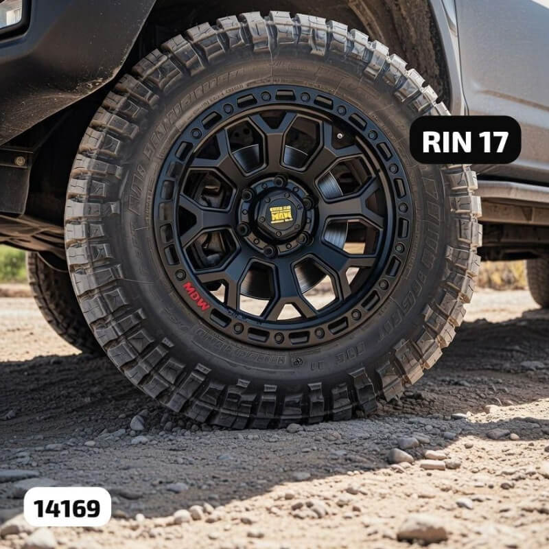 AROS 17X8.5 BM MAGNESIO 139.7X6 MTB-R/W A17.579