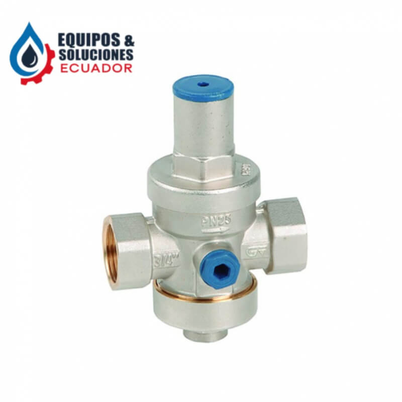 VÁLVULA REDUCT. DE PRESIÓN 7-78 PSI PN25 1/2'' NPT Genebre| Equipos & Soluciones Ecuador