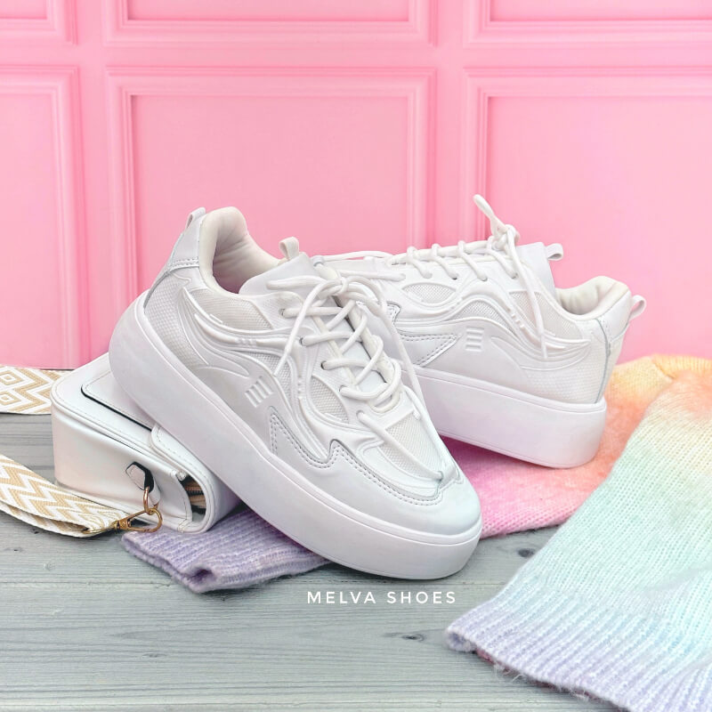 Sneakers Capellada Blanca
