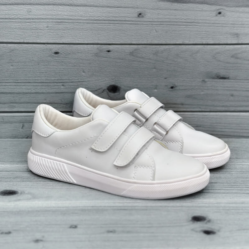 Sneakers Blancos con Velcro