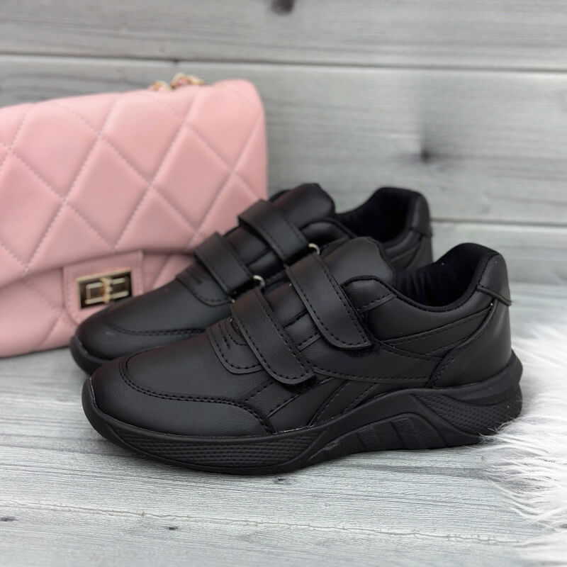 Sneakers Negros Sport de Velcro