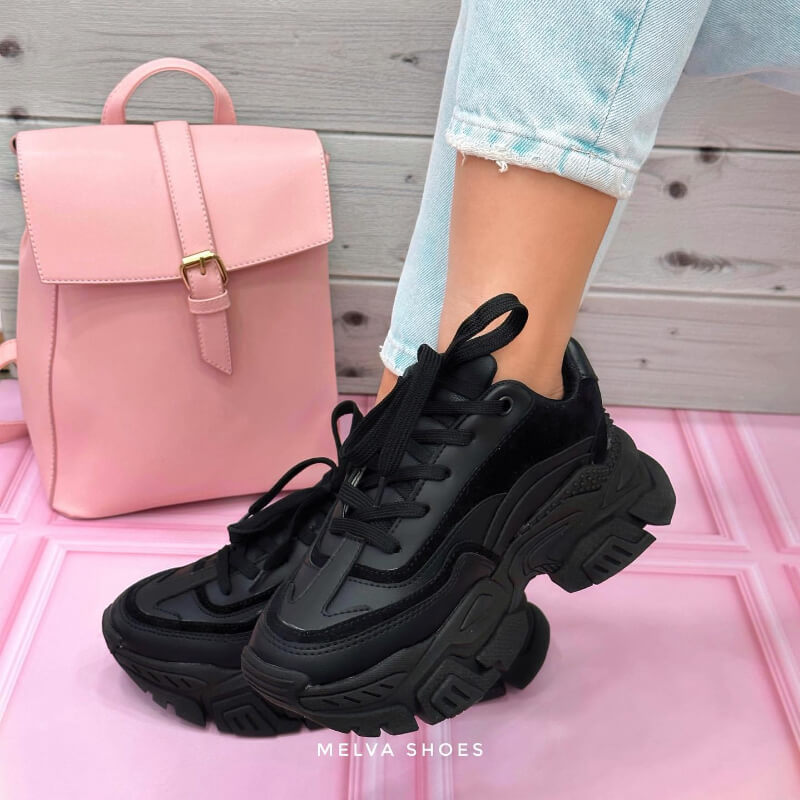 Sneakers Chunky Negros