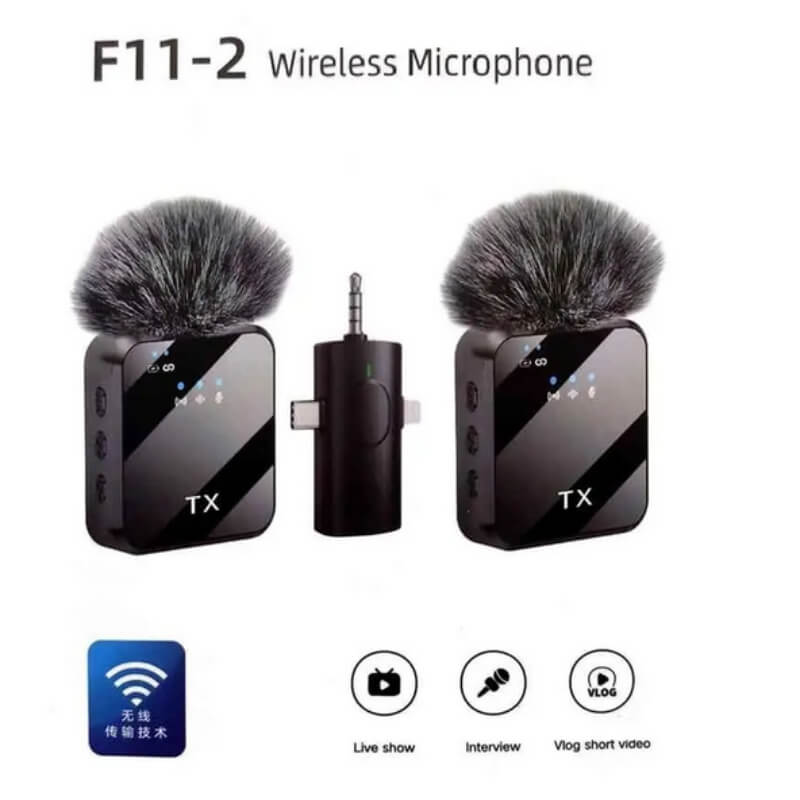 MICROFONO DOBLE 3 SALIDAD TIPO C PLUG IP TX 11-2