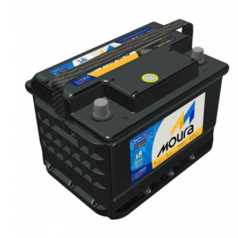 BATERIA MOURA CAJA 36 11 PLACAS 40 AMPERIOS POLARIDAD DERECHA (- +)