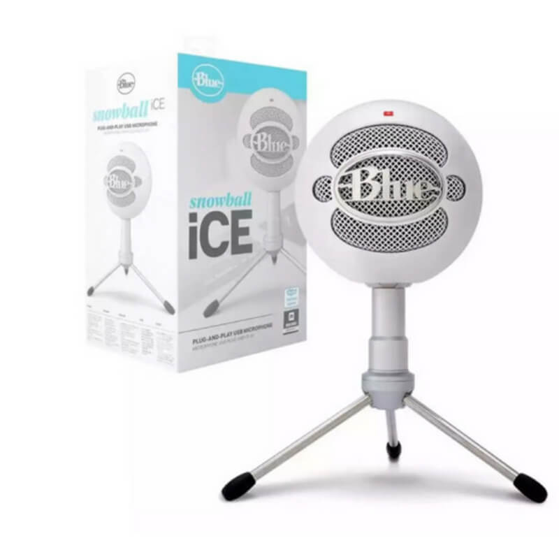 LOGITECH BLUE MICROPHONE SNOWBALL ICE WHITE