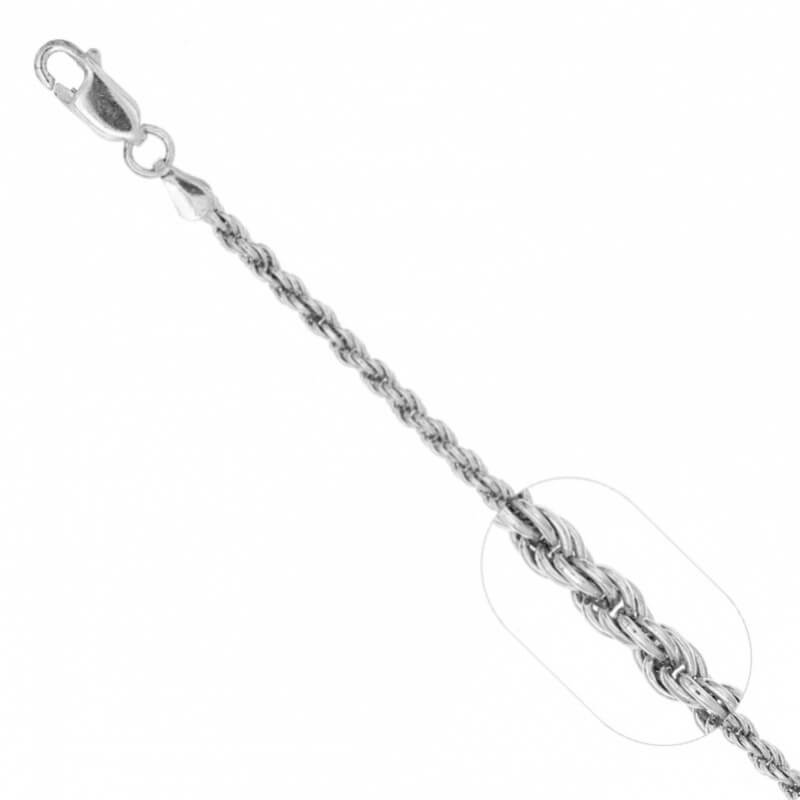 Cadena Cordón Diamantada 080, Turbillón , Solid Rope .Cadena Bismark 030 ,