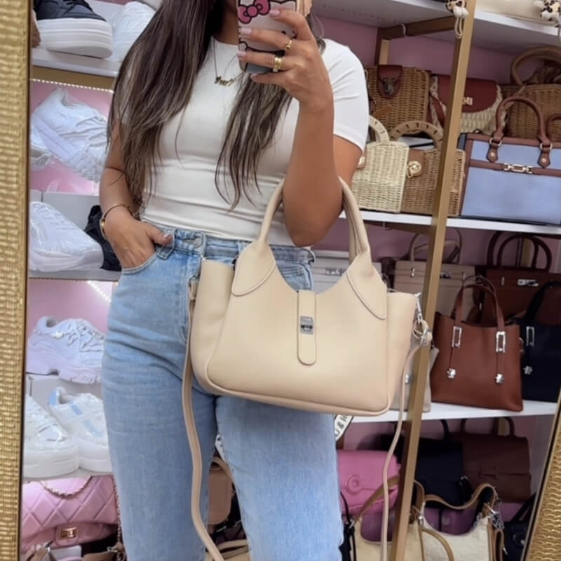 Cartera Camel con Agarradera