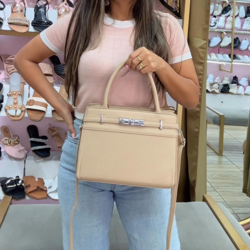 Cartera Kaki con Agarradera