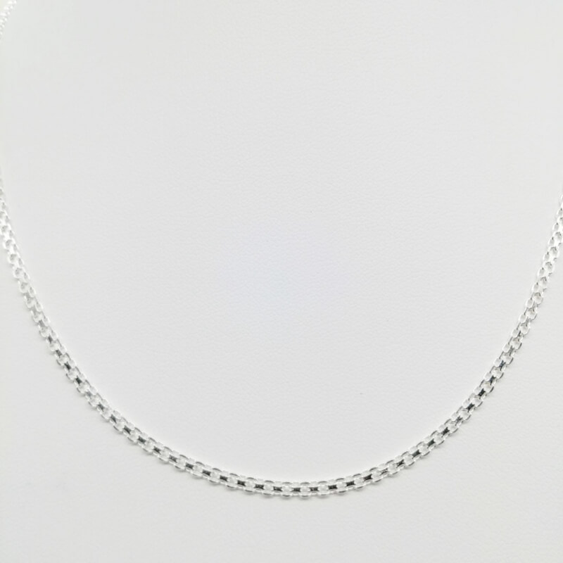 Cadena Bismark Chinesca de Plata 925 - 45cm | Exclusiva para Mujer