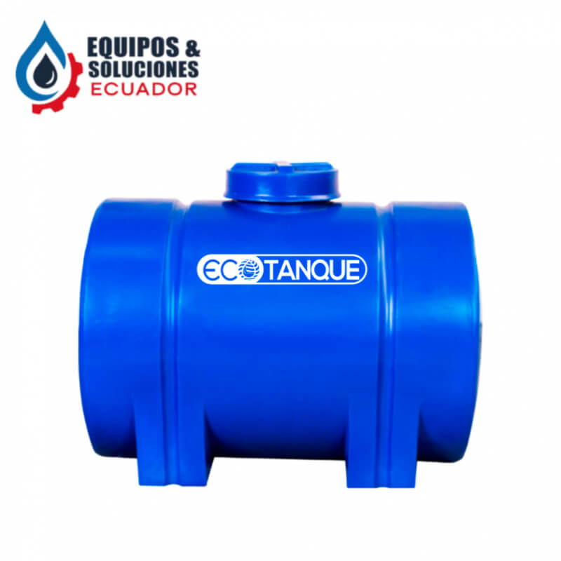 ECO TANQUE 220L HORIZONTAL CON TAPA Colplast| Equipos & Soluciones Ecuador