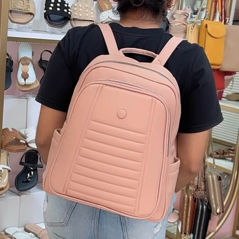 Mochila Rosa Pastel