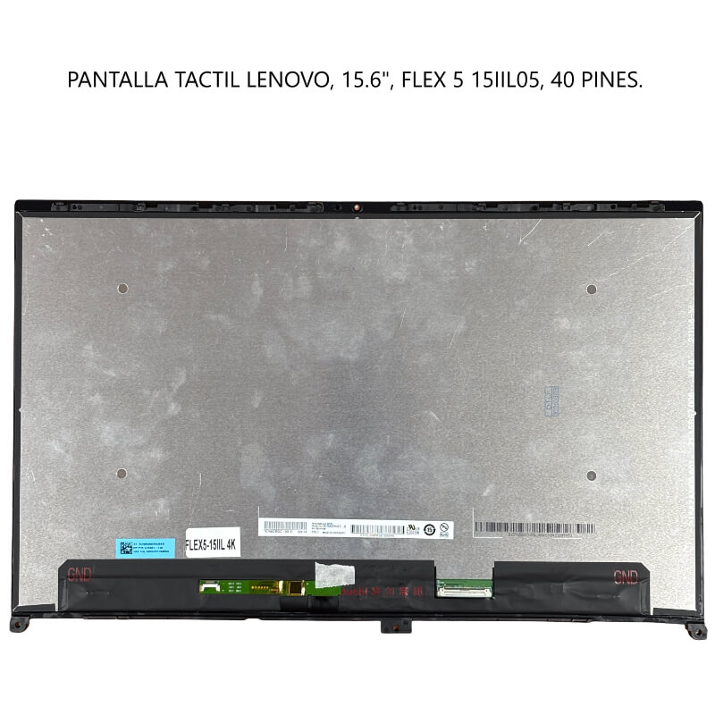 PANTALLA TACTIL LENOVO 15.6 FLEX 5 15IIL05 40P