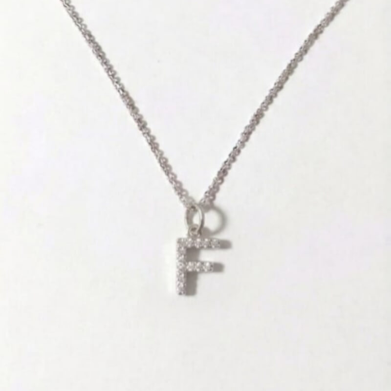 Letra F Miniatura 6mm - Inicial F para Joyería, Manualidades y Decoración - Alta Calidad