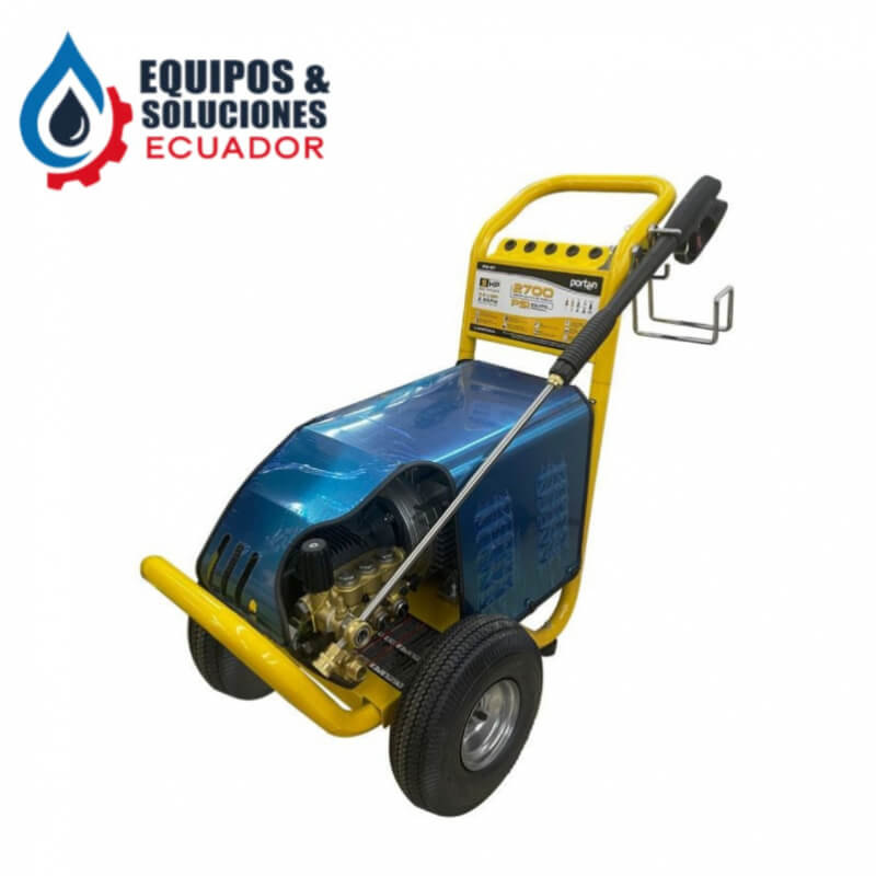 Hidrolavadora Porten 5HP 2700 PSI Trifásica 220V| Equipos & Soluciones Ecuador