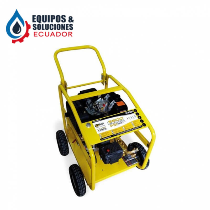 Hidrolavadora 10HP 3600psi a diesel porten| Equipos & Soluciones Ecuador