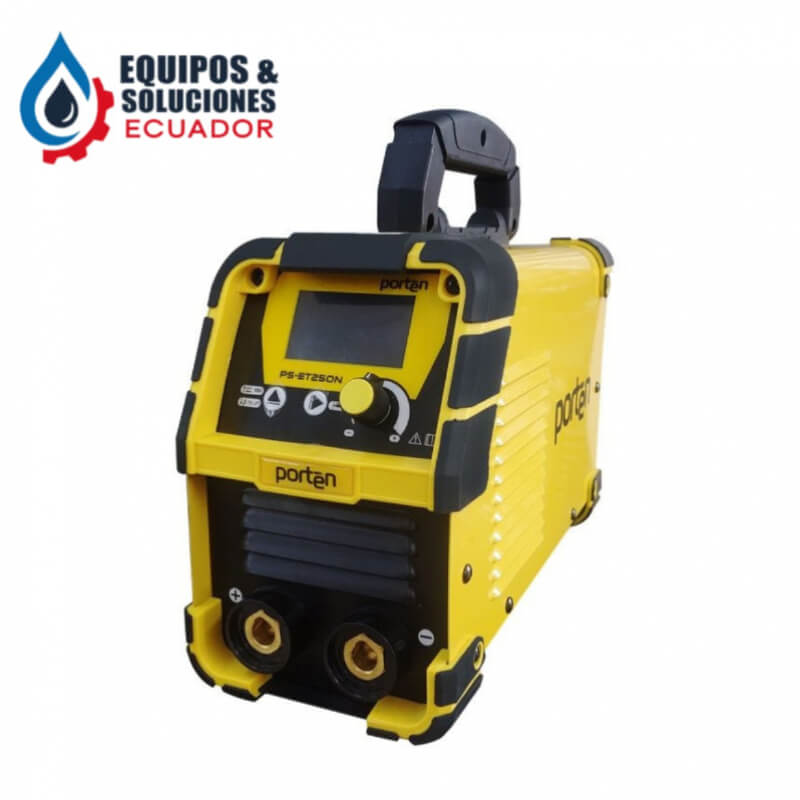Soldadora inverter electrodo/tig 250a 110-220v porten | Equipos & Soluciones Ecuador