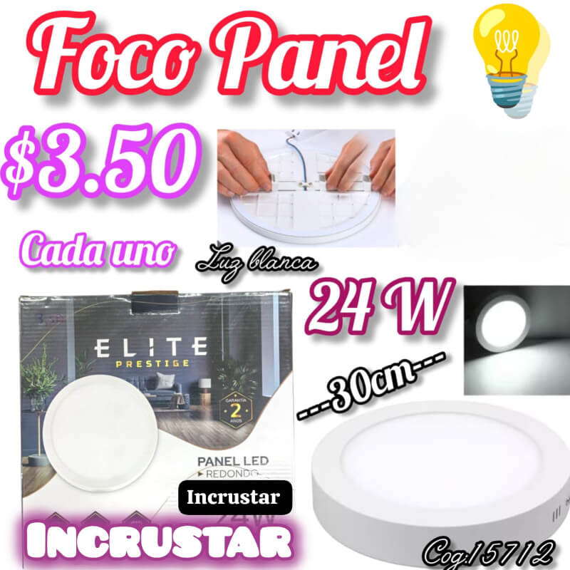 FOCO PANEL 24W