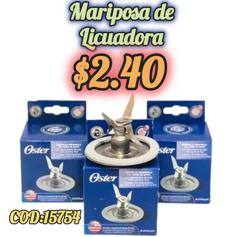 MARIPOSA DE LICUADORA