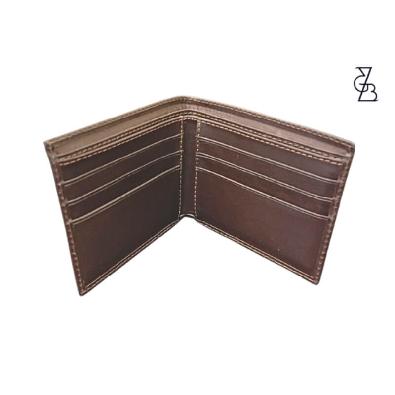 Billetera Cuero Legítimo – Doble Tarjetero | Línea Bronze