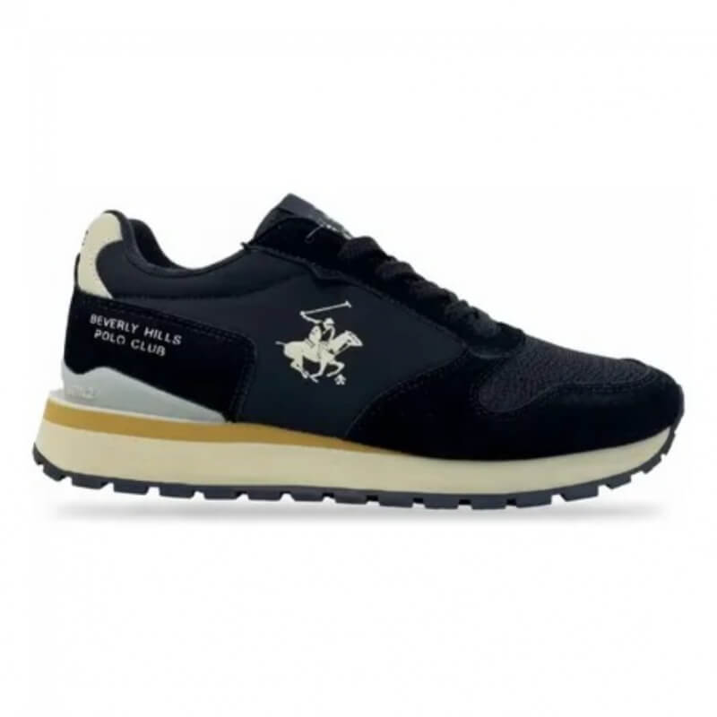 Zapatos Beverly Hills Polo Club Scudetto Black