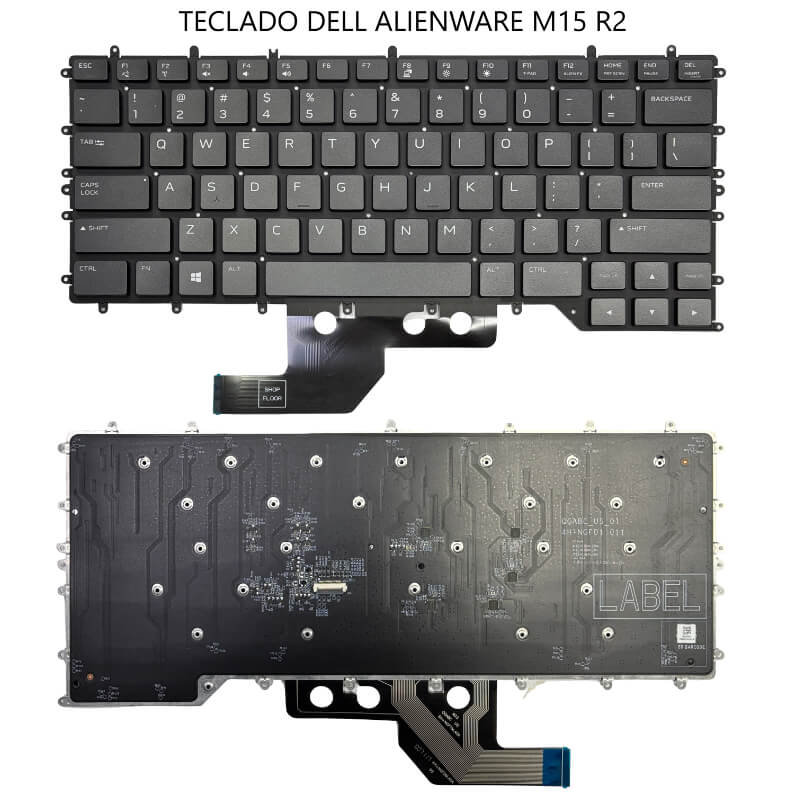 TECLADO DELL ALIENWARE M15 R2