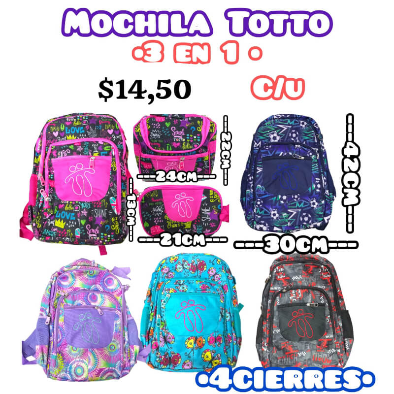 MOCHILA ESCOLAR