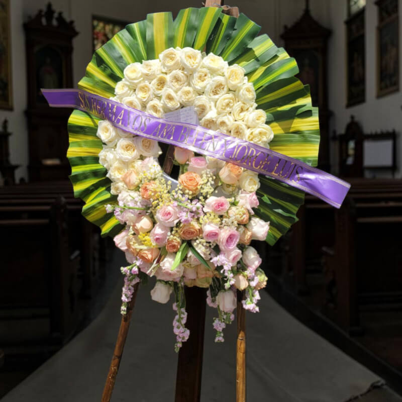 CORONA SUPREMA | Homenaje de Luz & Serenidad - PEDESTAL - DIFUNTO