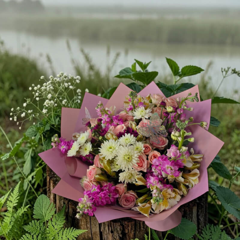ROCÍO DEL VALLE | Mix Silvestre & Rosas Pastel