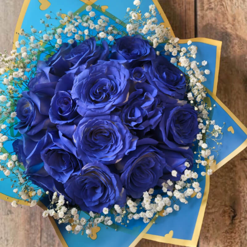 SUEÑO AZUL | Rosas Místicas & Nube de Cristal