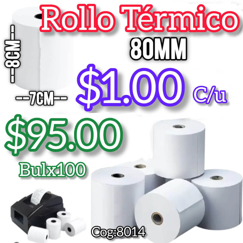ROLLO TERMICO POR BULTO