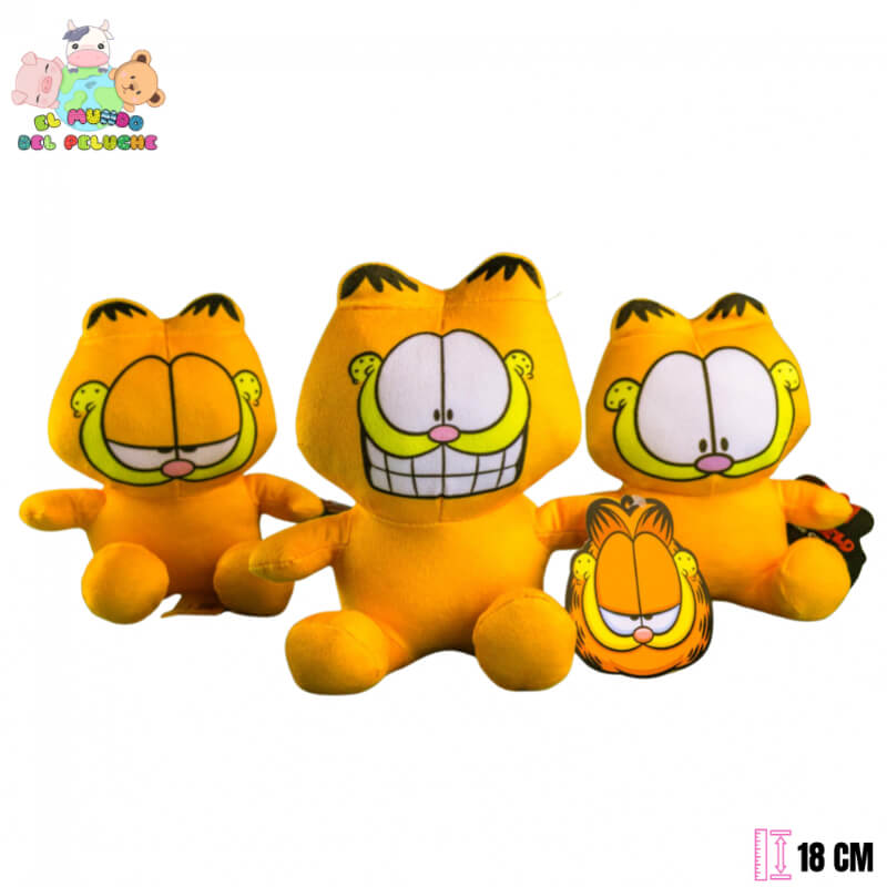 Peluche Baby | Garfield Clásico | 18 cm | El Mundo del Peluche