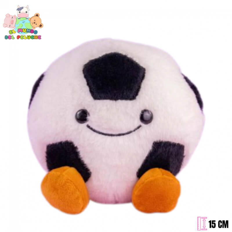 Peluche Balón de Futbol con Patitas Golito | 15cm | El Mundo del Peluche