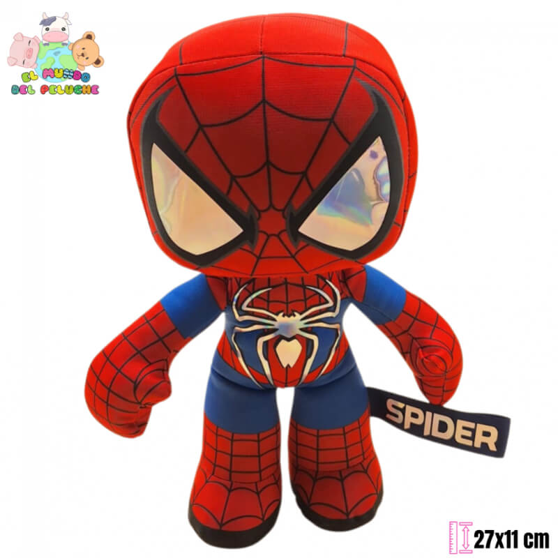 Peluche Funko Spiderman Plateado | 27x11 cm | El Mundo del Peluche