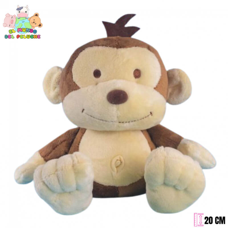 Mono de Peluche | Mono Miko | 20 cm | El Mundo del Peluche