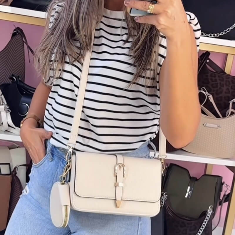 Cartera Beige con Monedero