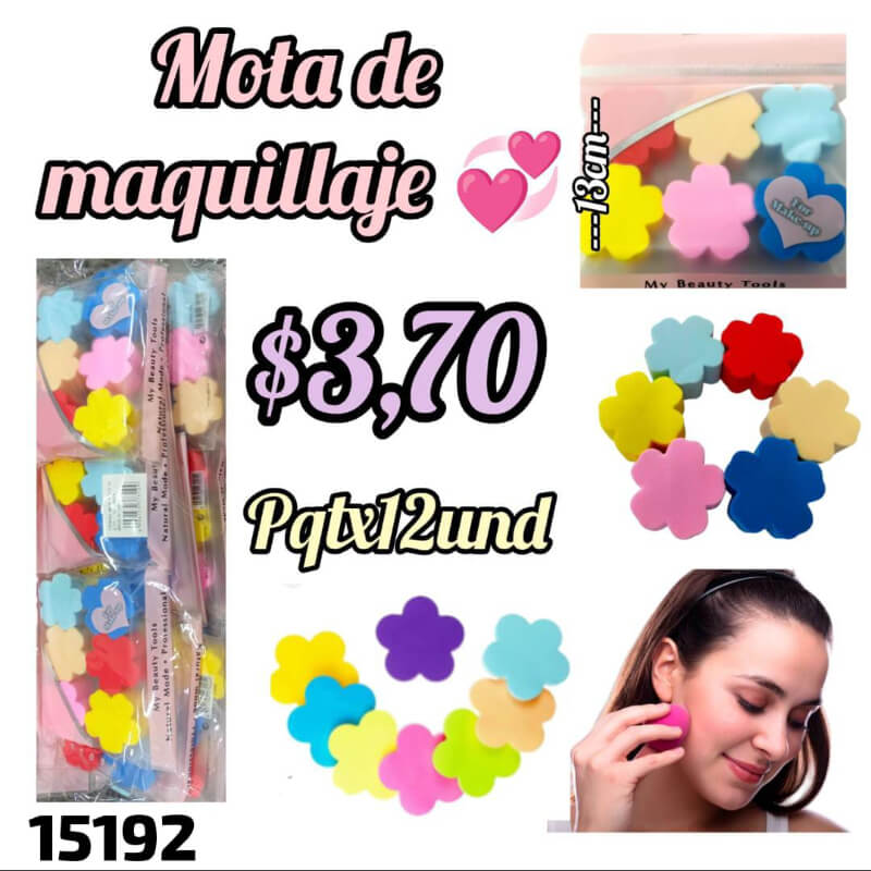 MOTA DE MAQUILLAJE
