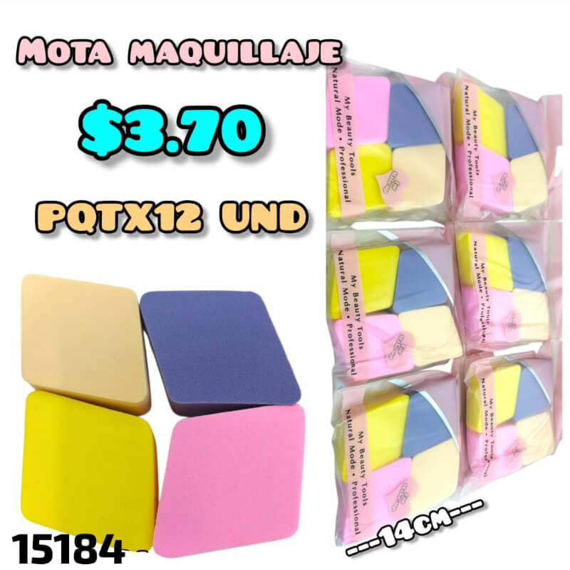 MOTA DE MAQUILLAJE