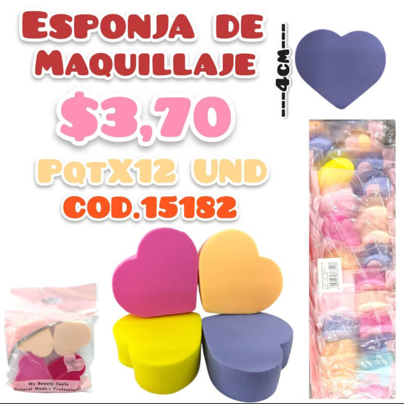 ESPONJA DE MAQUILLAJE