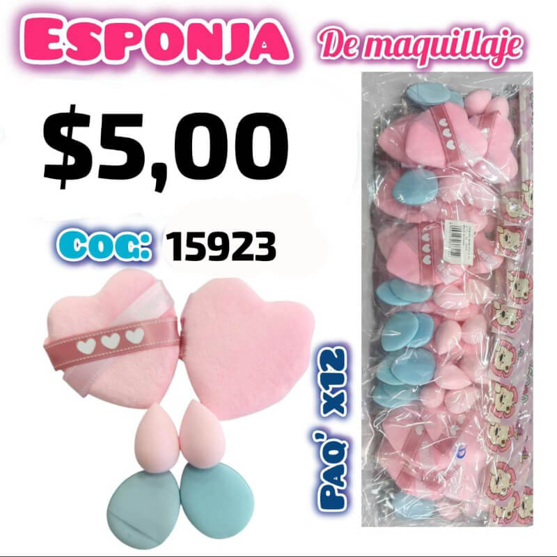ESPONJA DE MAQUILLAJE