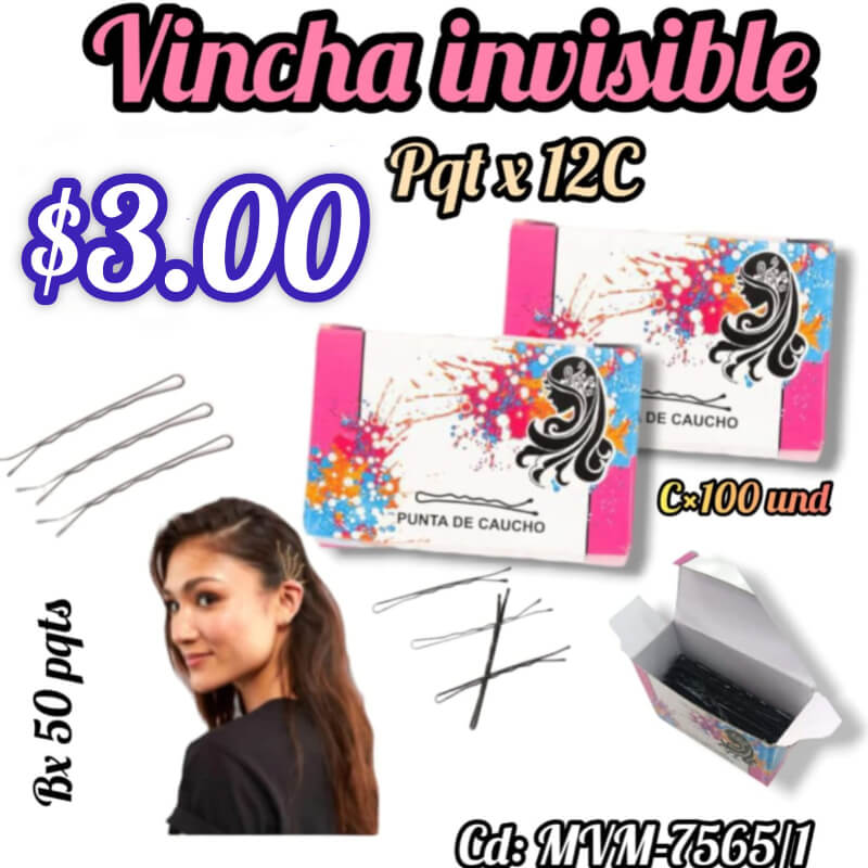 VINCHA INVISIBLE
