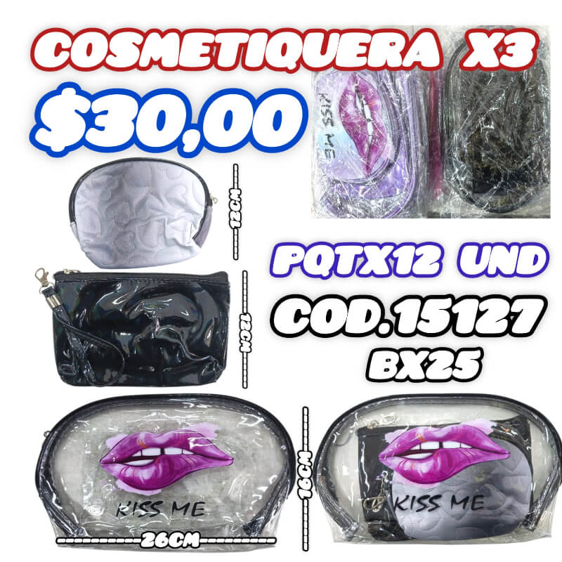 COSMETIQUERA X 3