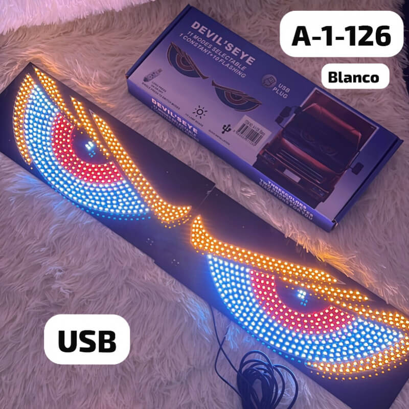 PANEL FLEXIBLE DE OJO LED BLANCO