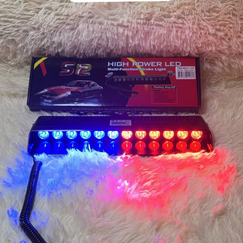 Baliza Led De Emergencia Policial 12LED
