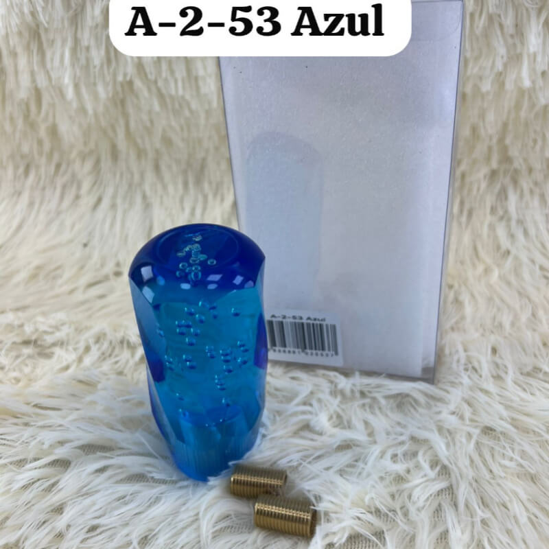 PERILLA PARA PALANCA EFECTO BURBUJA {.} AZUL