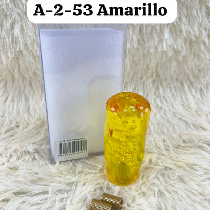 PERILLA PARA PALANCA EFECTO BURBUJA {.} AMARILLO