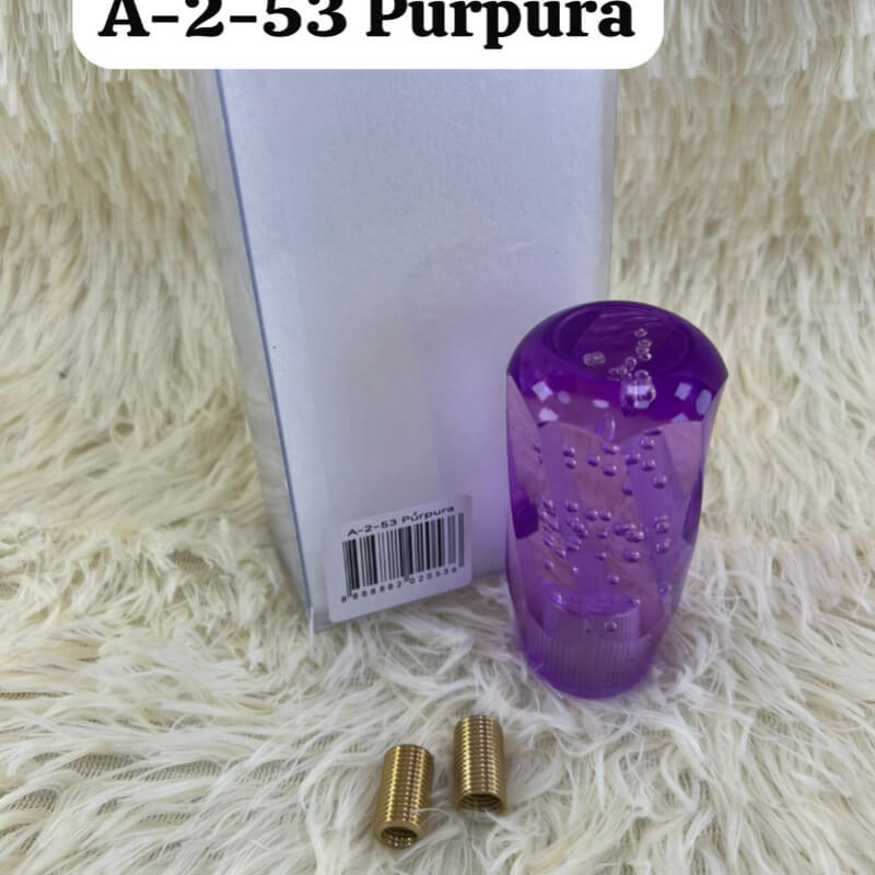 PERILLA PARA PALANCA EFECTO BURBUJA {.} MORADO