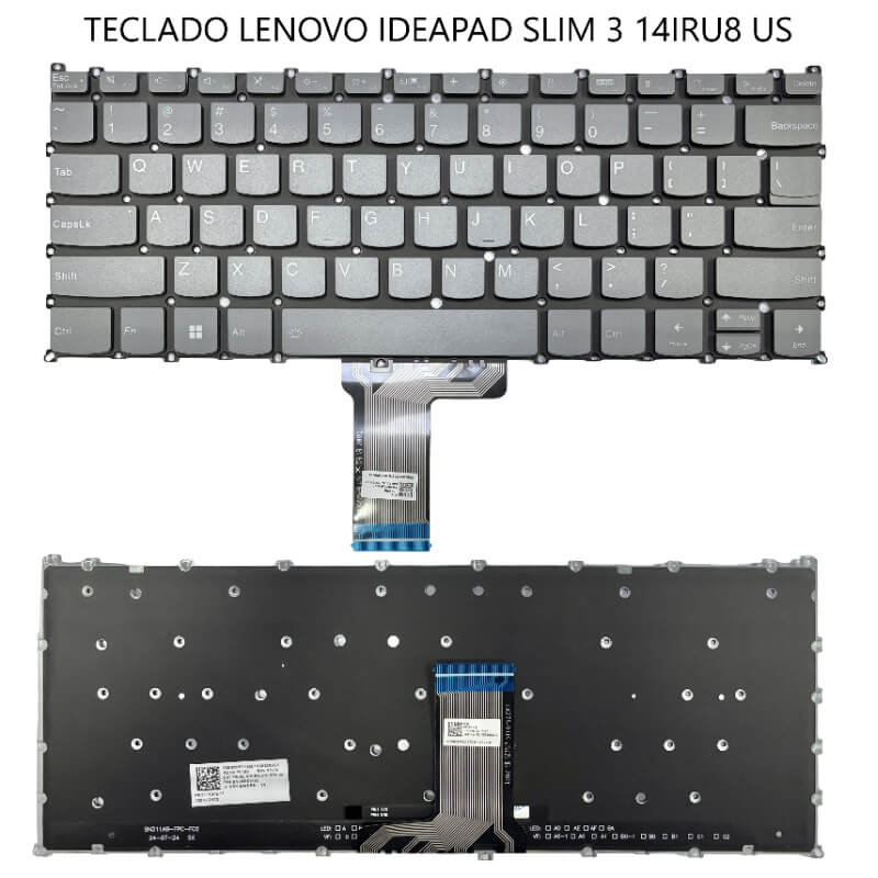 TECLADO LENOVO IDEAPAD SLIM 3 14IRU8 US