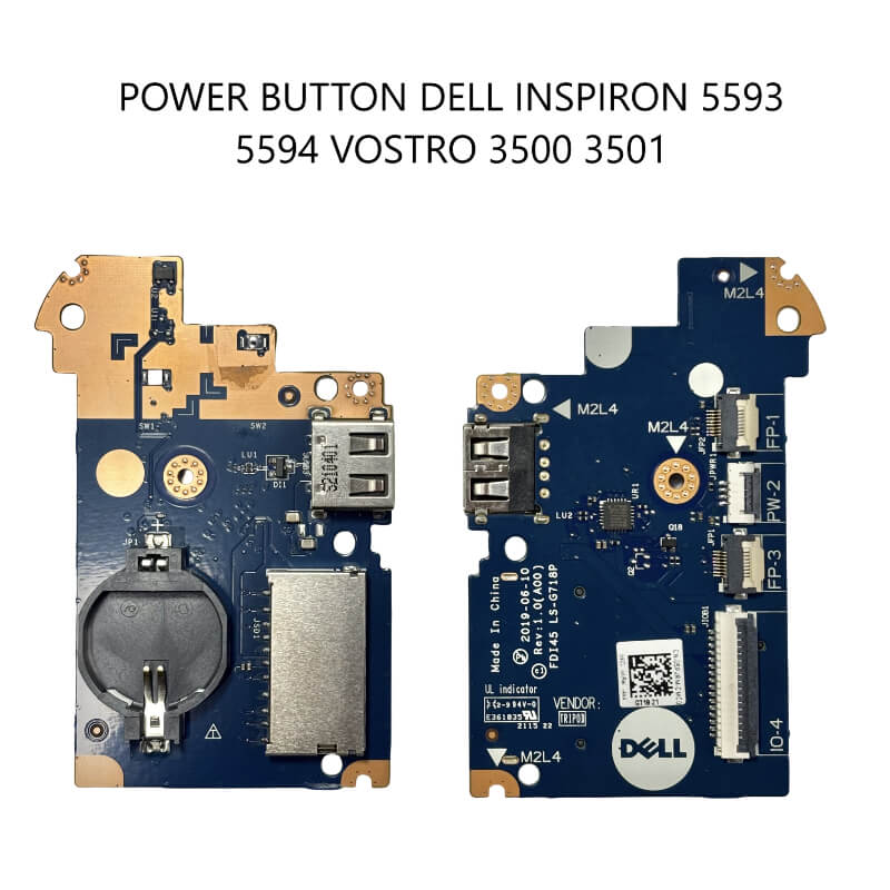 POWER BUTTON Dell Inspiron 5593 5594 Vostro 3500 3501